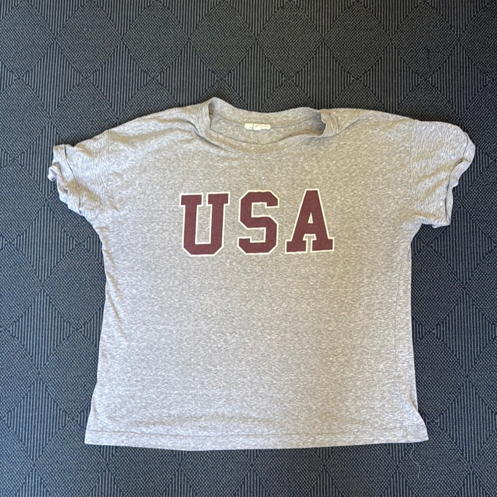 Gray USA Kids T-Shirt